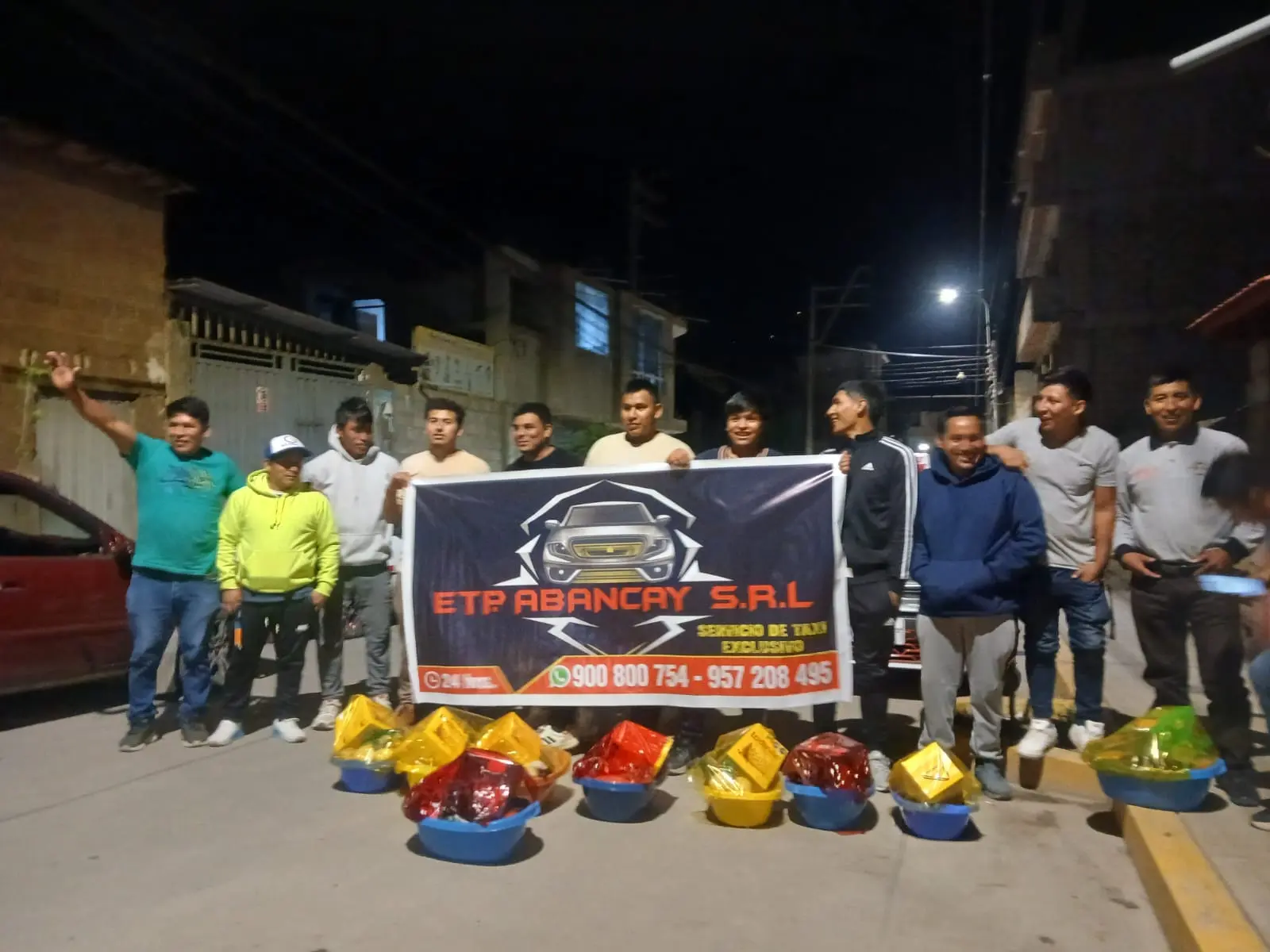 Equipo de conductores de ETP. Abancay SRL